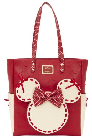 Disney by Loungefly Canvas Tote Bag Minnie Mouse Rock the Dots