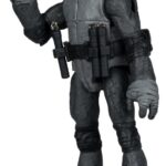 Teenage Mutant Ninja Turtles Page Punchers Action Figure Michelangelo (Black White & Green) (Red Platinum Edition) 13 cm