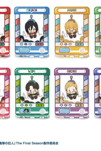 Attack on Titan Acrylic Figure Chara Catcher 9 cm Blind Box Display (8)