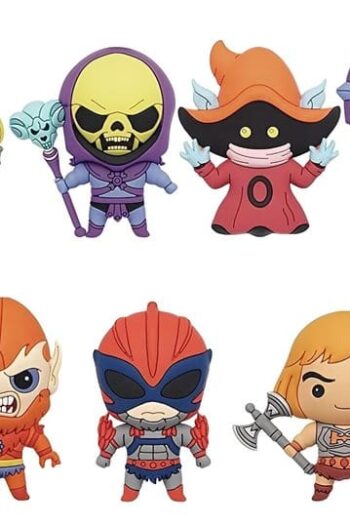 Masters of the Universe 3D Foam Bag Clips Movie Series 1 Display (24)