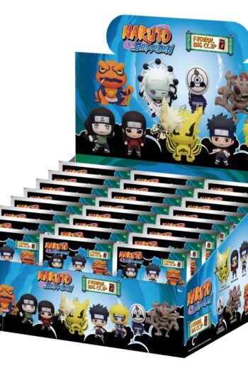 Naruto 3D Foam Bag Clips Series 8 Display (24)