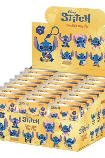 Lilo & Stitch 3D Foam Bag Clips Series 8 Display (24)