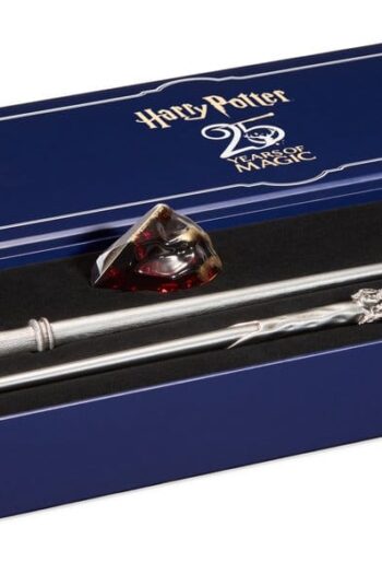 Harry Potter Celebration Wand Harry Potter 25th Anniversary Wands and Sorcerer's Stone Set