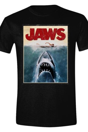 Jaws T-Shirt Poster Size M