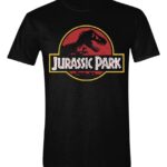 Jurassic Park T-Shirt Vintage Logo Size S