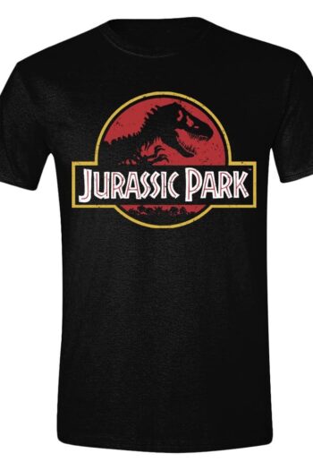 Jurassic Park T-Shirt Vintage Logo Size S