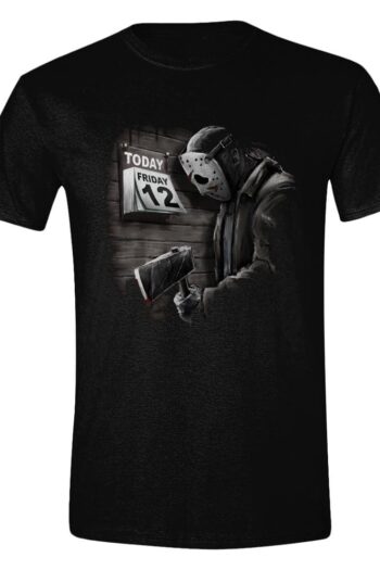 Friday the 13th T-Shirt Friday 12th Sad Size M