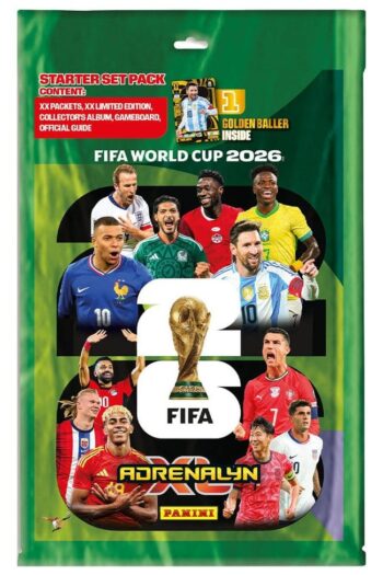 Panini FIFA World Cup 2026 Adrenalyn XL Trading Cards Starter Pack *German Version*