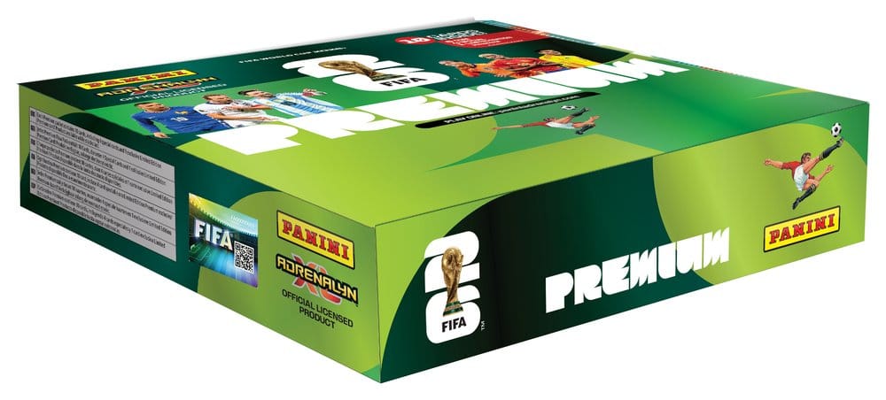 x_pn61505 Panini FIFA World Cup 2026 Trading Cards Premium Flow Pack Box (10) - immagine 1