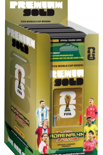 Panini FIFA World Cup 2026 Trading Cards Premium Gold Box (10)