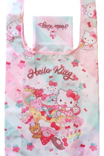 Sanrio Tote Bag Hello Kitty Snack And Sweet Foldable