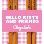 Sanrio Pink Black Party Series Chopsticks Hello Kitty Kimono