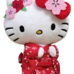 Sanrio  Plush Figure Hello Kitty Kimono Version 22 cm