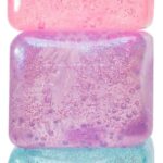 NeeDoh Squeeze Ball Nice Cube Glitter & Glow 5 cm Display (12)