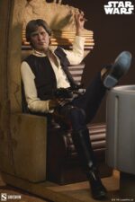 Star Wars Episode IV Mixed Media Premium Format Figure Han Solo: Sorry About the Mess 32 cm by Sideshow - immagine 6