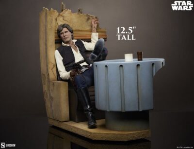 Star Wars Episode IV Mixed Media Premium Format Figure Han Solo: Sorry About the Mess 32 cm by Sideshow - immagine 8