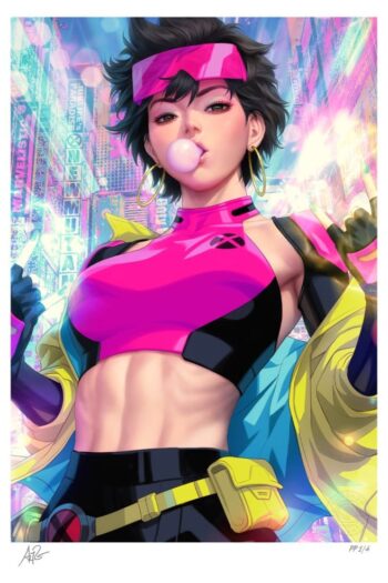 X-Men Marvel Art Print Jubilee 46 x 61 cm - unframed