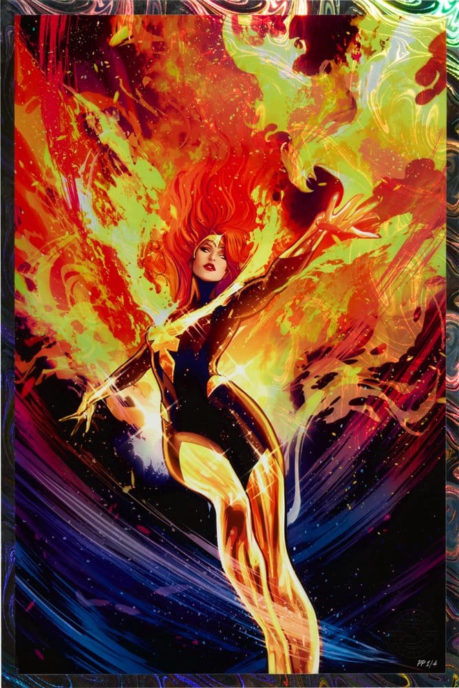 x_ss503120u Marvel X-Men Art Print Phoenix 61 x 41 cm - unframed - immagine 1