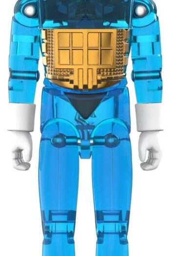 Micronauts ReAction+ Action Figure Wave 03 Time Traveler (Translucent Blue) 10 cm