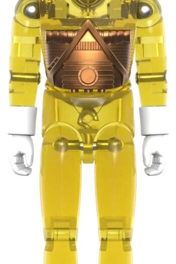Micronauts ReAction+ Action Figure Wave 03 Time Traveler (Translucent Yellow) 10 cm