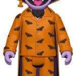 Sesame Street ReAction Action Figure Wave 06 Count Von Count (PJs) 10 cm