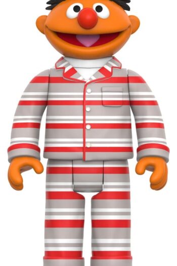Sesame Street ReAction Action Figure Wave 06 Ernie (PJs) 10 cm
