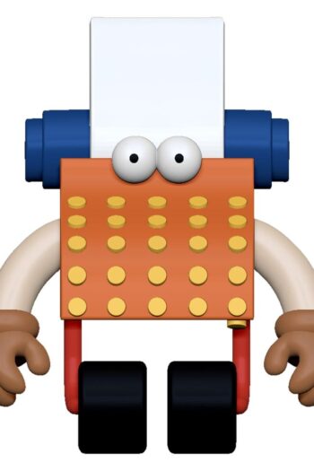 Sesame Street ReAction Action Figure Wave 06 Typewriter Guy 10 cm