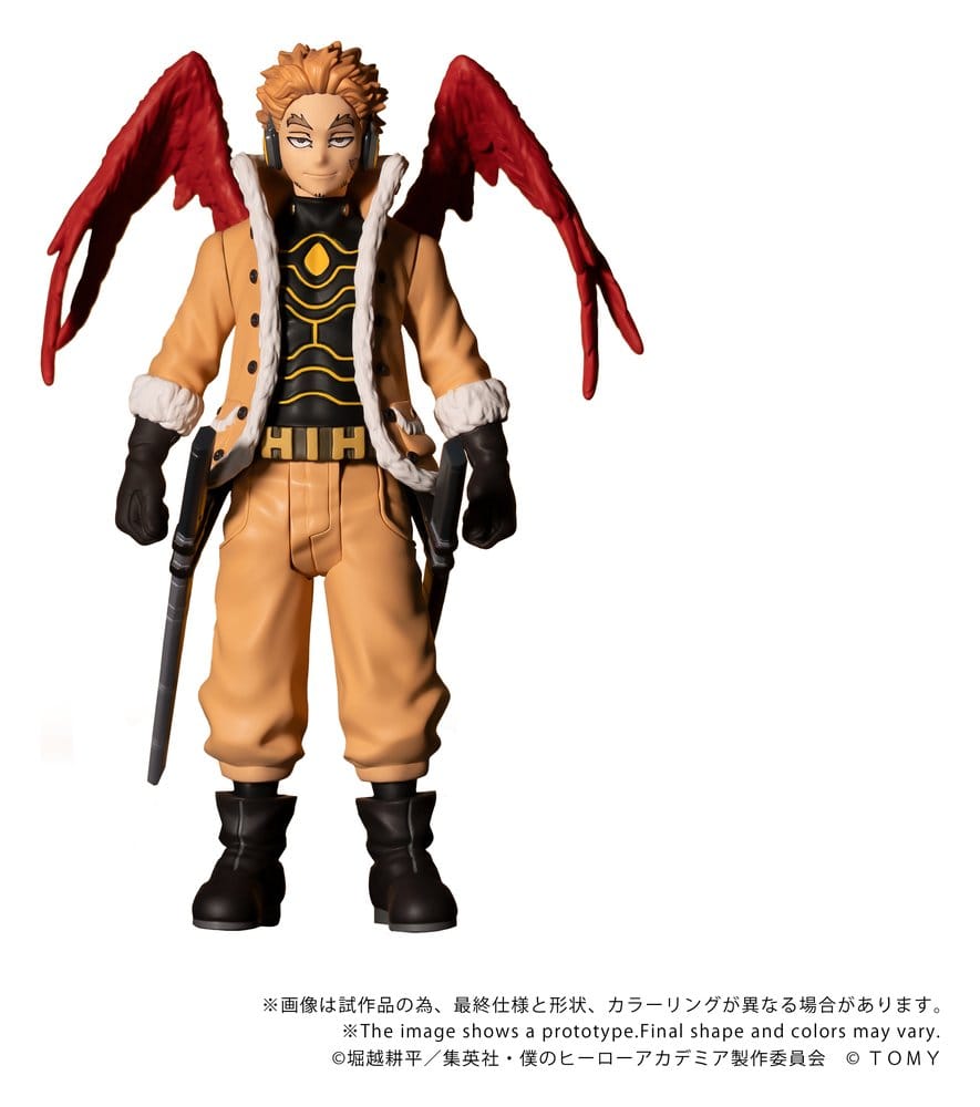 x_tatgn259 My Hero Academia Collekazaro Action Figure CK-M08 Hawks 10 cm - immagine 1