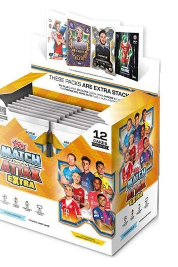 UEFA Champions League Match Attax Extra Trading Cards 2025/26 Booster Display (32)