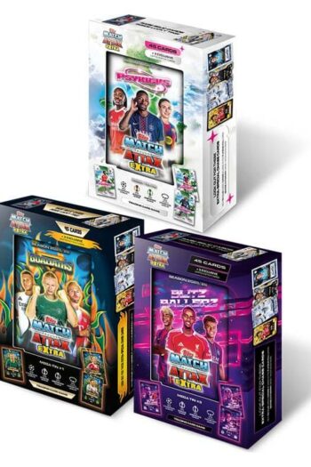 UEFA Champions League Match Attax Extra Trading Cards 2025/26 Mega Tin