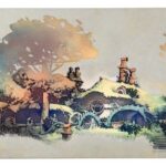 Lord of the Rings Desk Mat The Green Dragon (Tales of the Shire (2025)) 74 cm