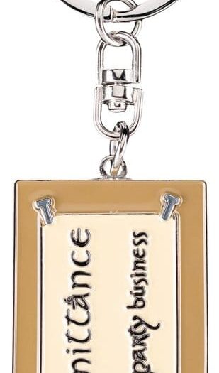 Lord of the Rings Keyring No Admittance Sign 6 cm