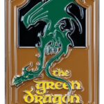 Lord of the Rings Magnet The Green Dragon (Enamel) 7 cm