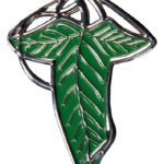 Lord of the Rings Magnet Elven Leaf (Enamel) 4 cm