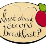 Lord of the Rings Magnet What About Second Breakfast? (Enamel) 7 cm