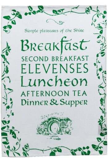 Lord of the Rings Tea Towel Simple Pleasures of the Shire 72 cm