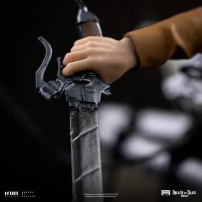 Attack on Titan Art Scale Statue 1/10 Eren Yeager 24 cm by Iron Studios - immagine 8