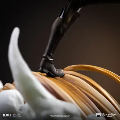 Attack on Titan Art Scale Statue 1/10 Eren Yeager 24 cm by Iron Studios - immagine 9