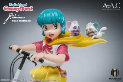 Magical Angel Creamy Mami Yu Morisawa Let's Roll Posi e Nega Statue by Immortal collectibles - immagine 11