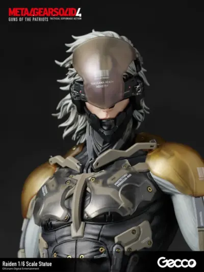 Metal Gear Solid 4 Raiden 1/6 Scale Statue by Gecco - immagine 7