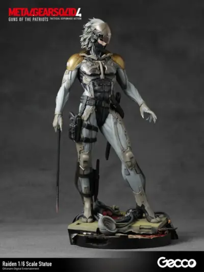 Metal Gear Solid 4 Raiden 1/6 Scale Statue by Gecco - immagine 9