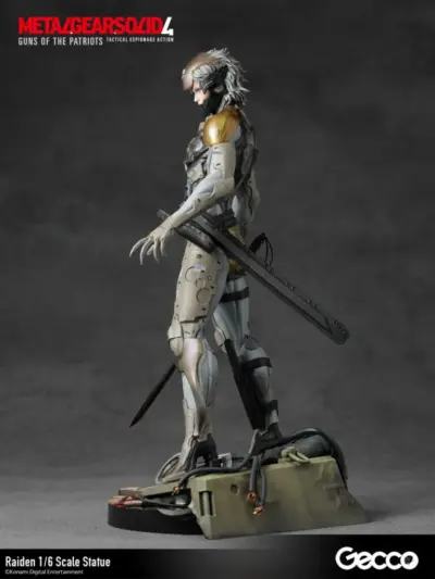 Metal Gear Solid 4 Raiden 1/6 Scale Statue by Gecco - immagine 13