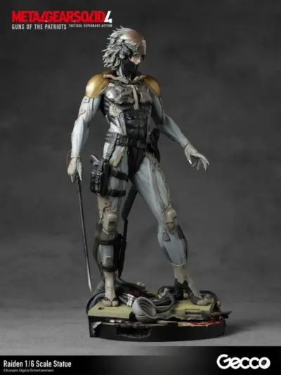 Metal Gear Solid 4 Raiden 1/6 Scale Statue by Gecco - immagine 11