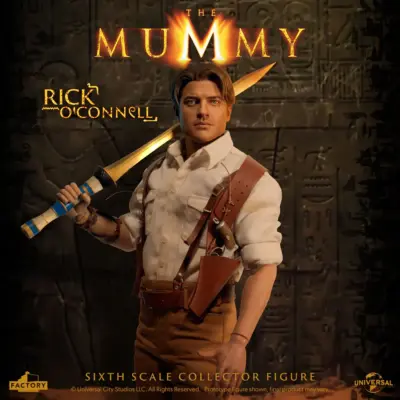 The Mummy Rick O'connell Sixth Scale Figure 1/6 Brendan Fraser by Factory Entertainment - immagine 4