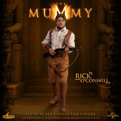 The Mummy Rick O'connell Sixth Scale Figure 1/6 Brendan Fraser by Factory Entertainment - immagine 5