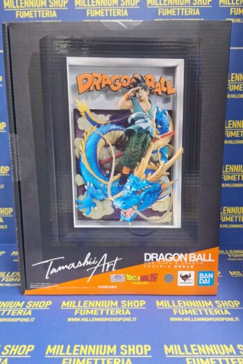Dragon Ball Z Tamashii Art 3D Relief Picture Son Goku & Dragon 27 cm by Bandai