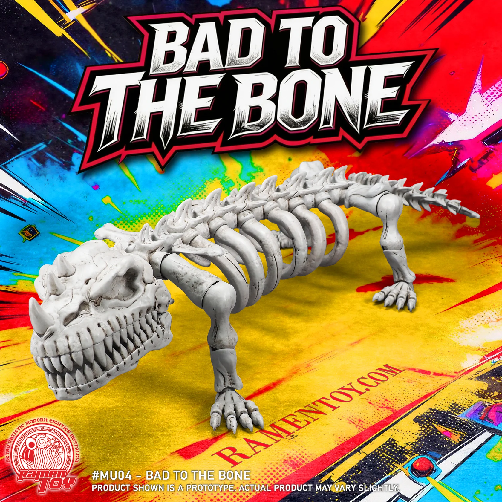 BTTB-Poster2 #MU05 - BAD TO THE BONE by Ramen Toy - immagine 1