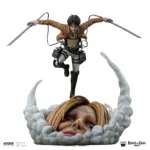 Attack on Titan Art Scale Statue 1/10 Eren Yeager 24 cm by Iron Studios - immagine 2