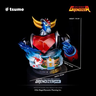 Grendizer Mub Goldrake  bust 71 cm Statue by Tsume - immagine 22