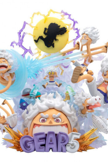 One Piece World Collectable Figure Premium - Monkey D. Luffy -Gear 5- Special Bandai Premium Exclusive